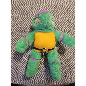 Vintage 1989 Ace Novelty TMNT Donatello Teenage Mutant Ninja Turtle Plush 8"